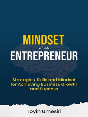 cover image of MINDSET OF AN ENTREPRENEUR